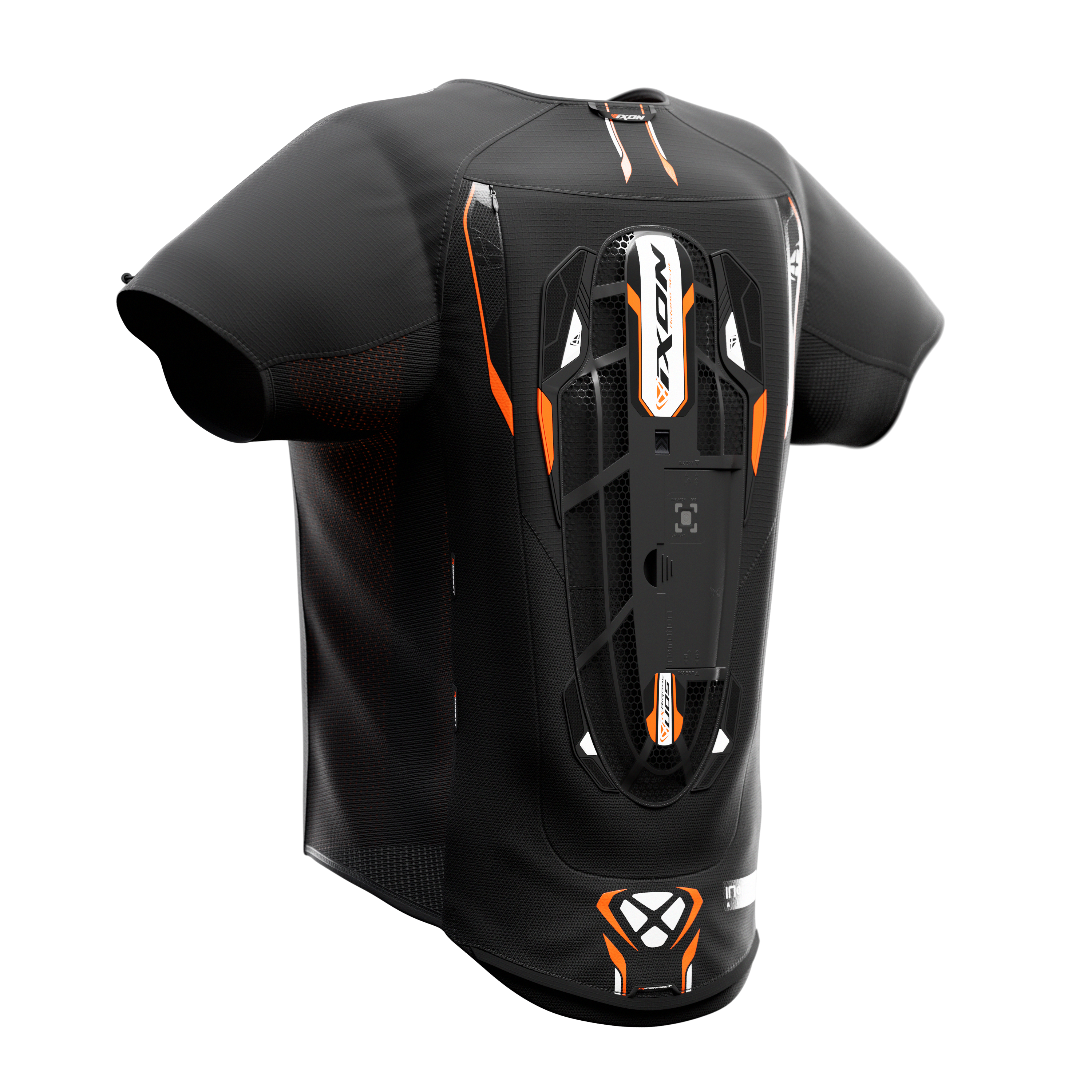 COLETE IXON IX-AIRBAG U05 PRETO/LARANJA 100 12 1 003-1055 - L