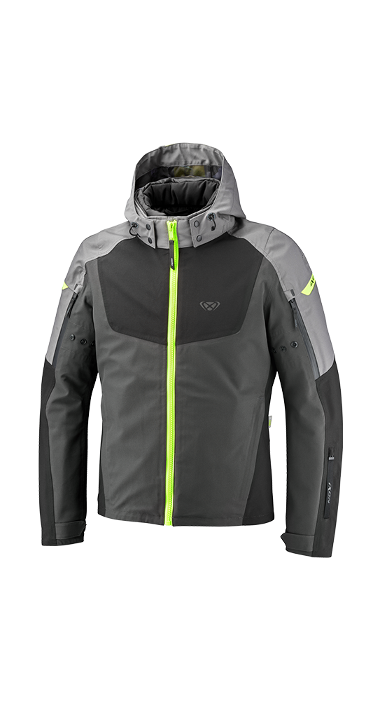 BLUSAO IXON BURNING CINZA/PRETO/NEON 100 10 1 150 - 4037- L