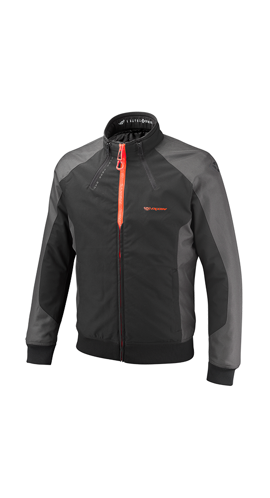 BLUSAO IXON SIWA PRETO/ANTRACITE/VERMELHO 100 10 1 196-1154 - L