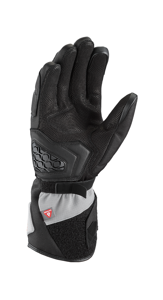 LUVAS IXON MS DRAKKAR PRETO/CINZA/VRM 300 11 1 097-1047 - L