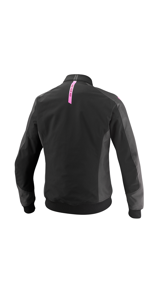 BLUSAO IXON LADY SIWA PRETO/ANTRACITE/ROSA 100 10 2 082-1151 - S