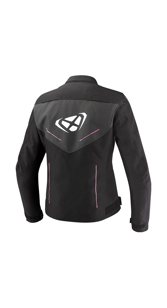 BLUSAO IXON LADY PRODIGY PRETO/ANTRACITE/ROSA 100 10 2 073-1151 - XS