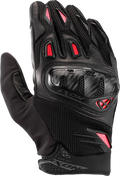 LUVAS IXON RISE AIR 2 PRETO/VERMELHO 300 21 1 091-1117 - M