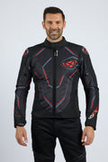 BLUSAO IXON DEMONIAK PRETO/VERMELHO 100 10 1 180-1058 - XL
