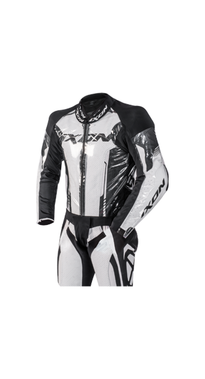FATO CHUVA IXON STREAM TRANSPARENTE/PRETO 100 10 1 026 - 9001 - S