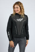 BLUSAO IXON LADY PRODIGY PRETO/ANTRACITE/BRANCO 100 10 2 073-1124 - 2XL