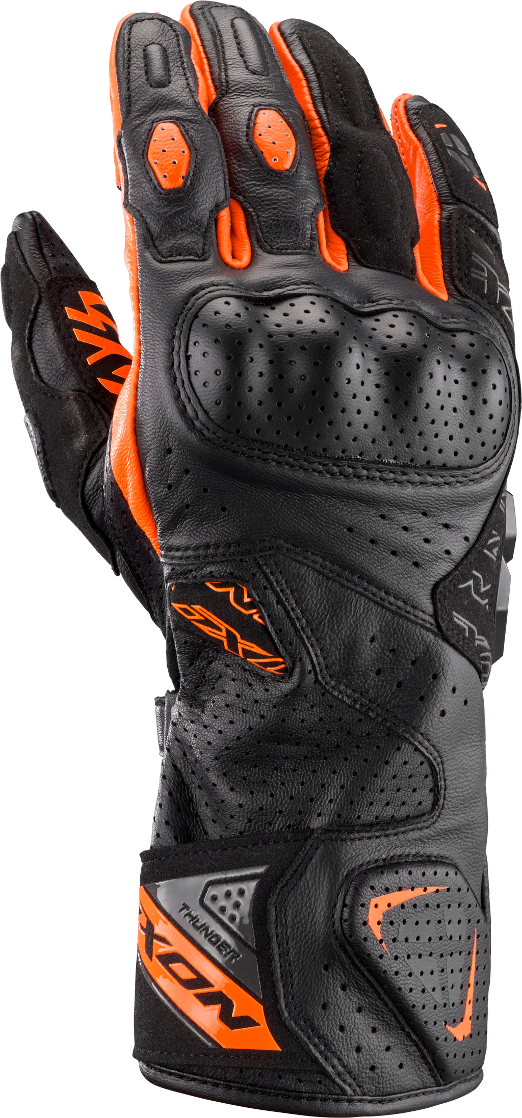 LUVAS IXON THUNDER AIR PRETO/ANTRACITE/LARANJA 300 21 1 082-1111 - L