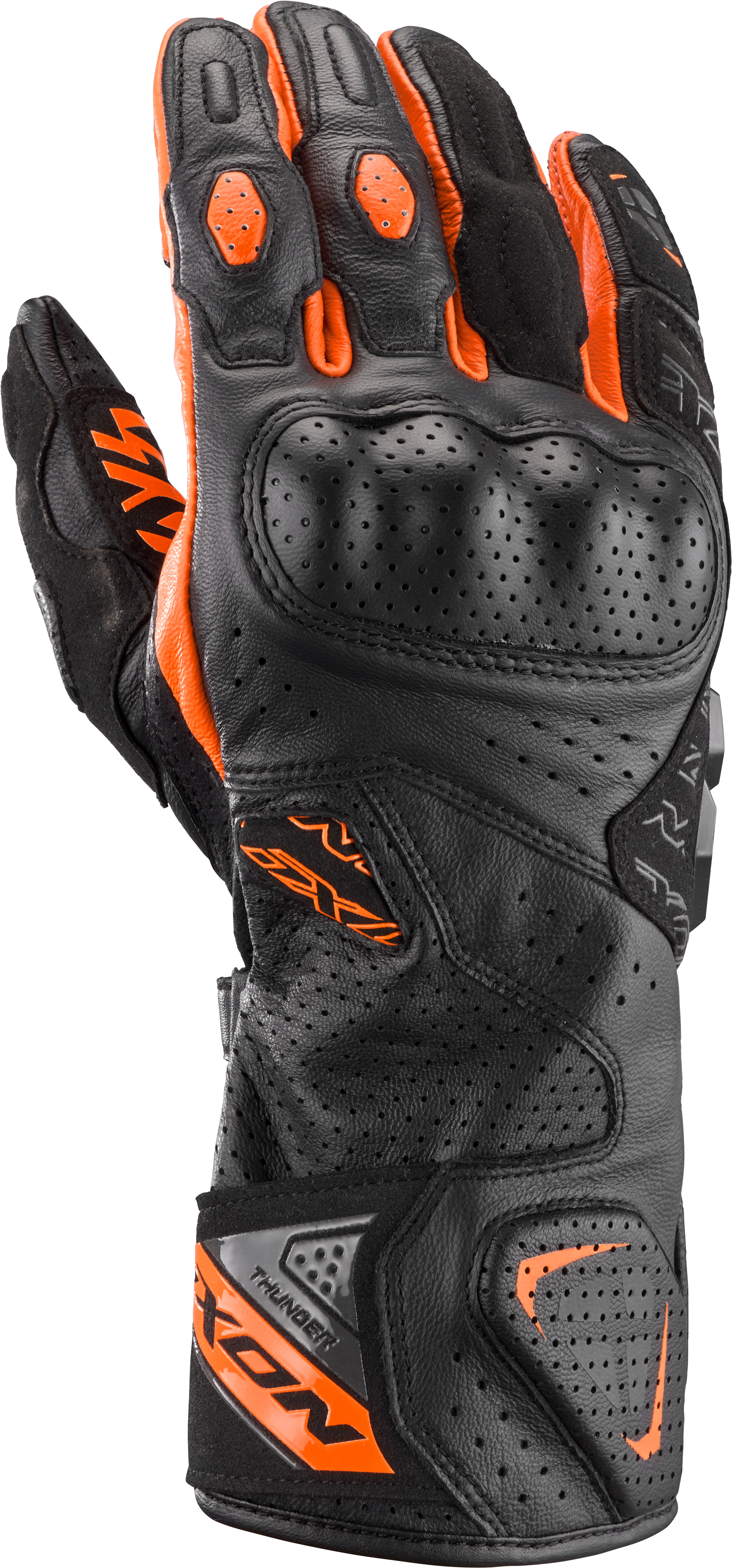 LUVAS IXON THUNDER AIR PRETO/ANTRACITE/LARANJA 300 21 1 082-1111 - L
