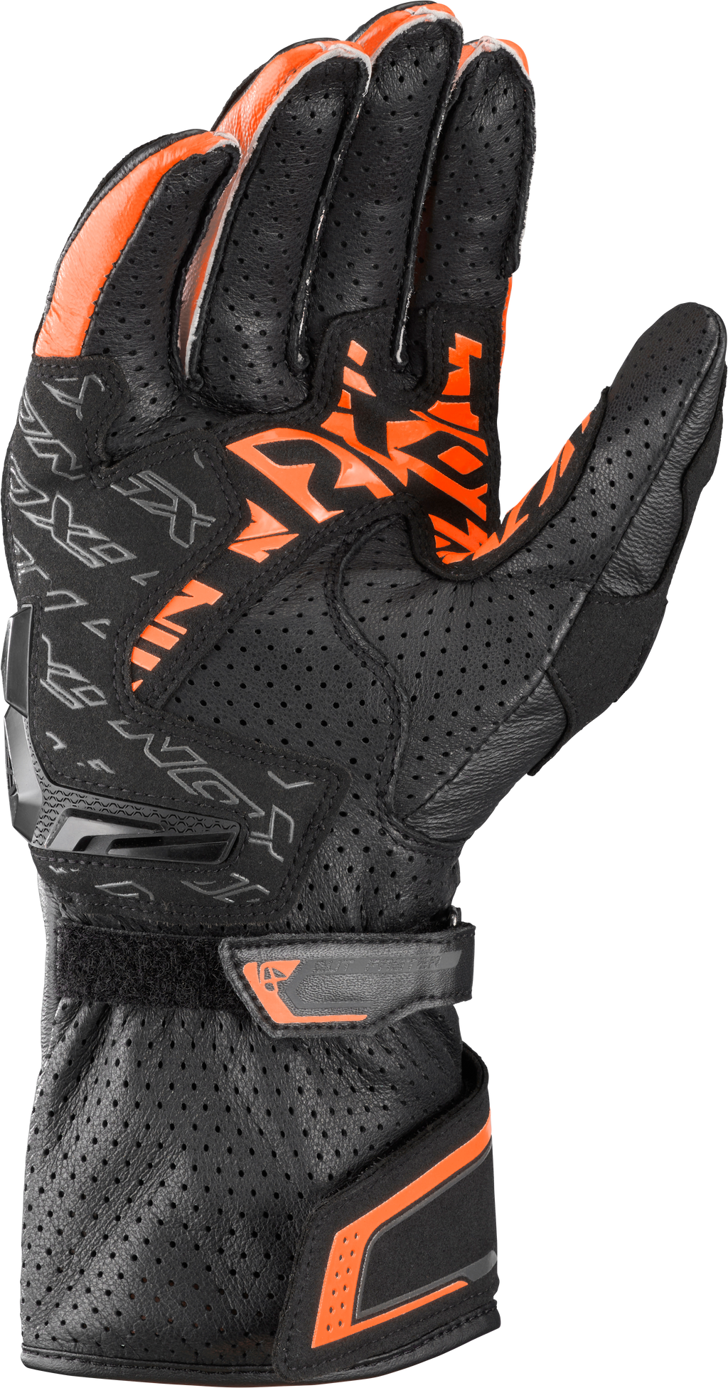 LUVAS IXON THUNDER AIR PRETO/ANTRACITE/LARANJA 300 21 1 082-1111 - L