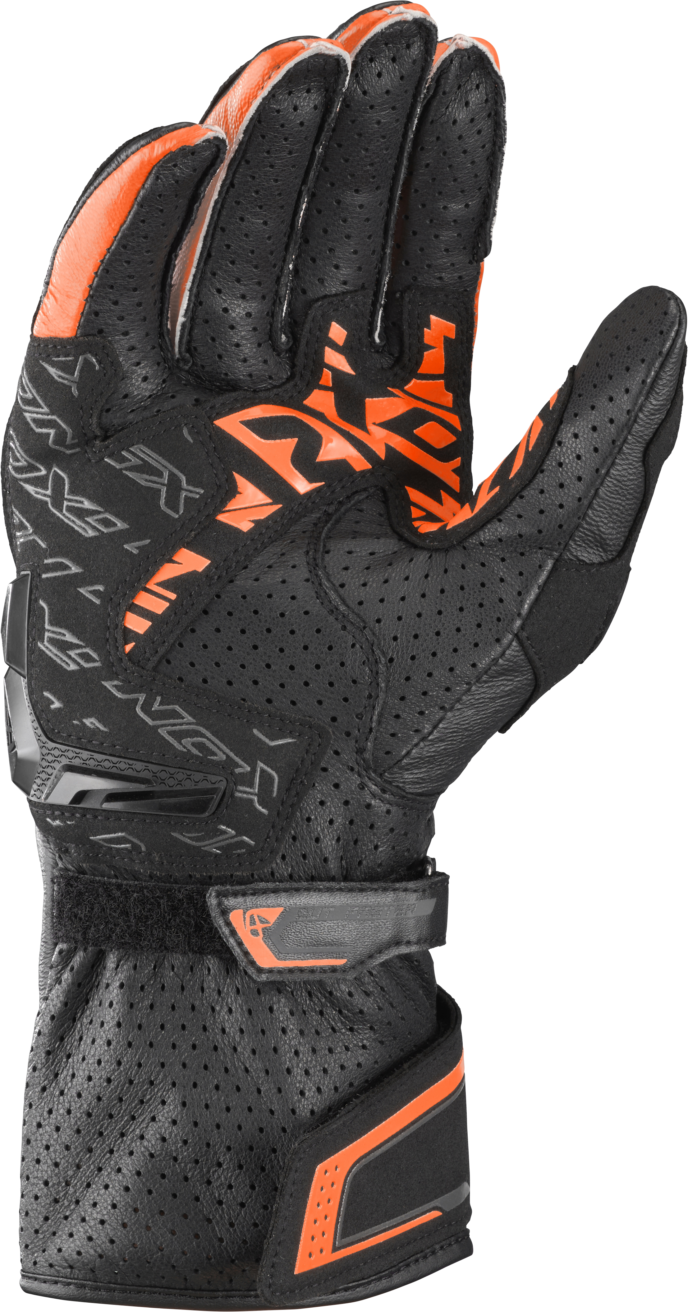 LUVAS IXON THUNDER AIR PRETO/ANTRACITE/LARANJA 300 21 1 082-1111 - L