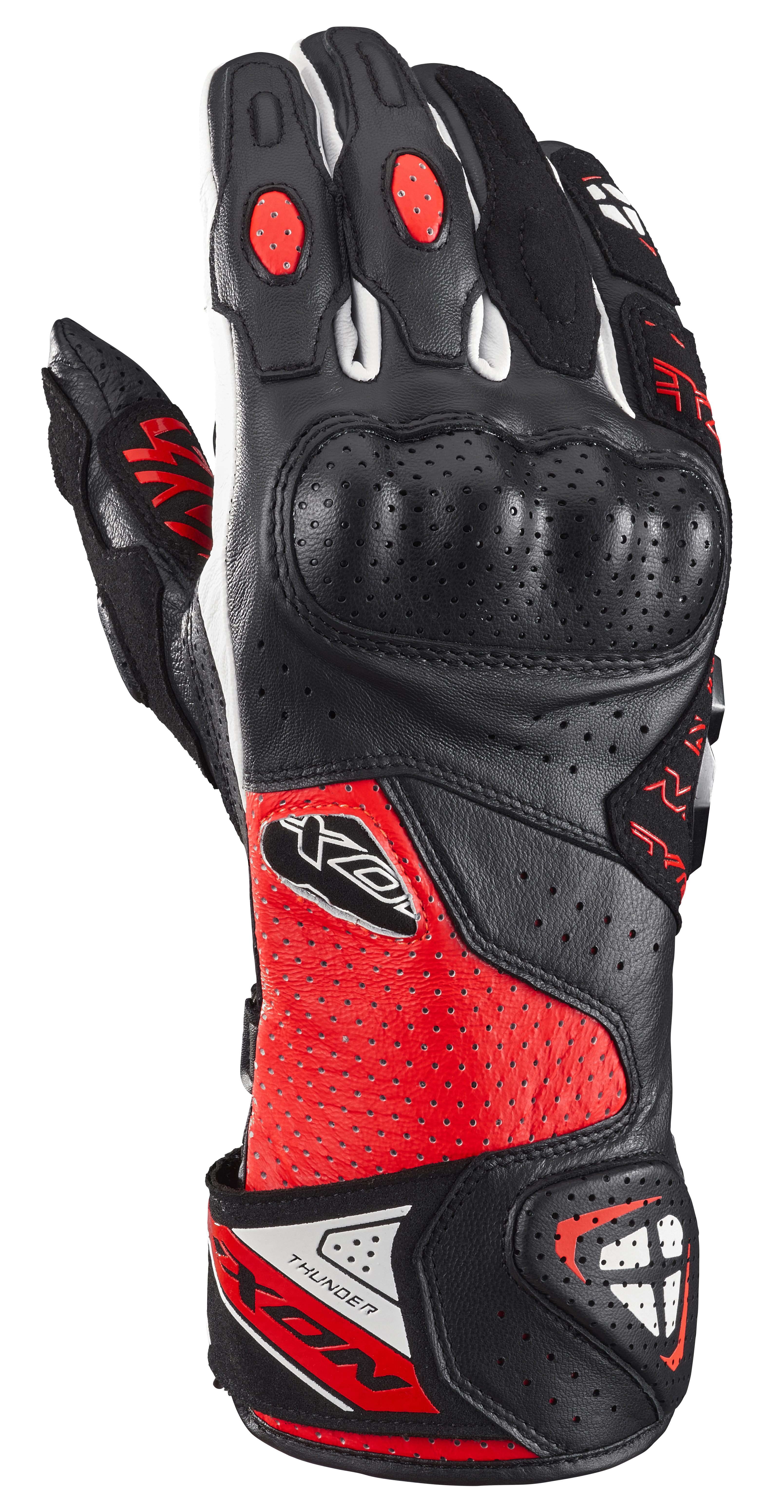 LUVAS IXON THUNDER AIR PRETO/VERMELHO/BRANCO 300 21 1 082-1059 - L