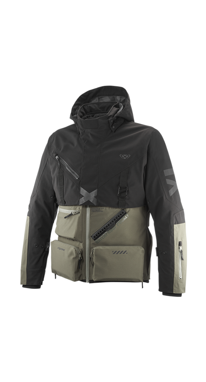 BLUSAO IXON ETNA KAKI/PRETO 105 10 1 097-8010 - 2XL