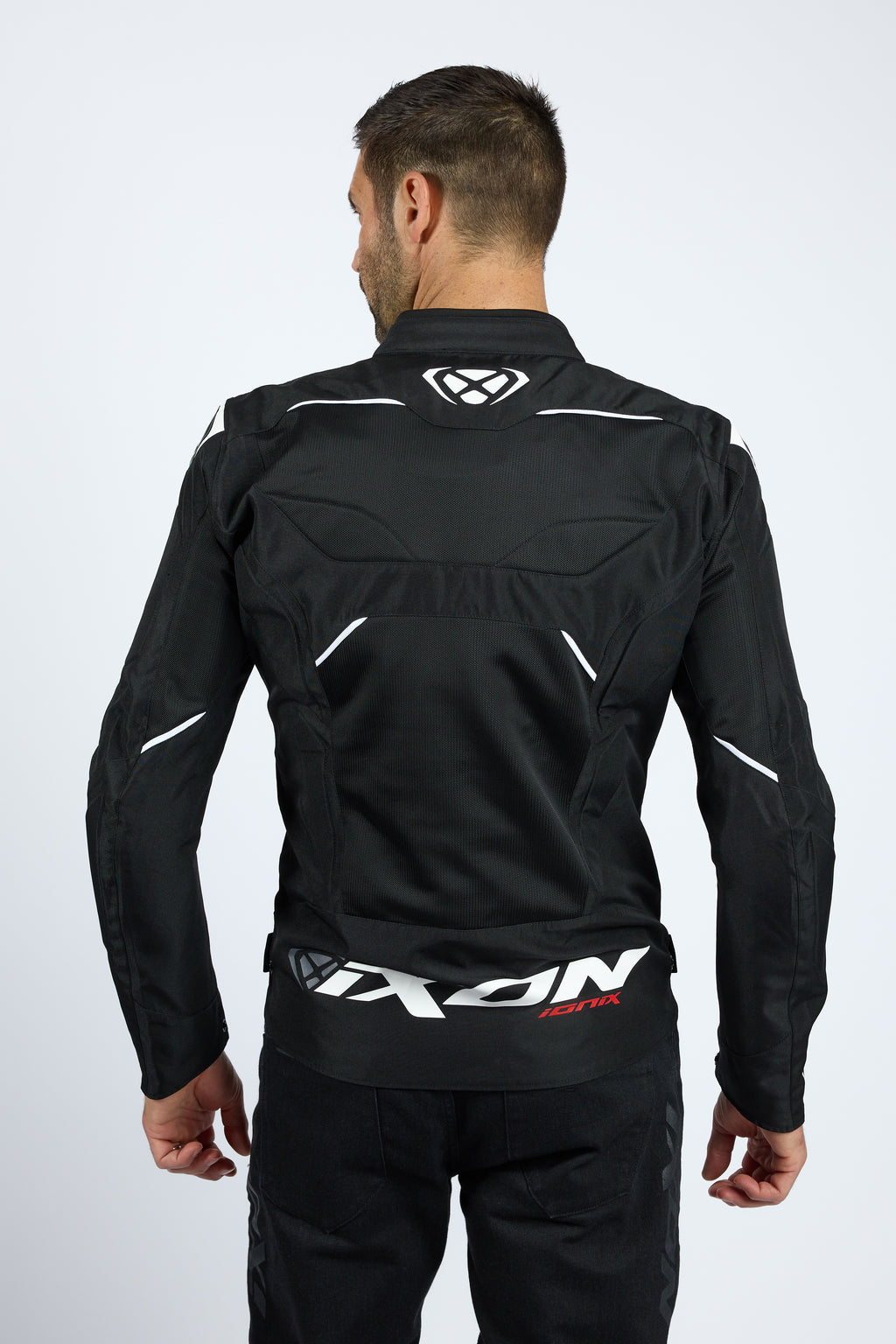 BLUSAO IXON IONIX PRETO/BRANCO 100 10 1 182-1015 - 2XL