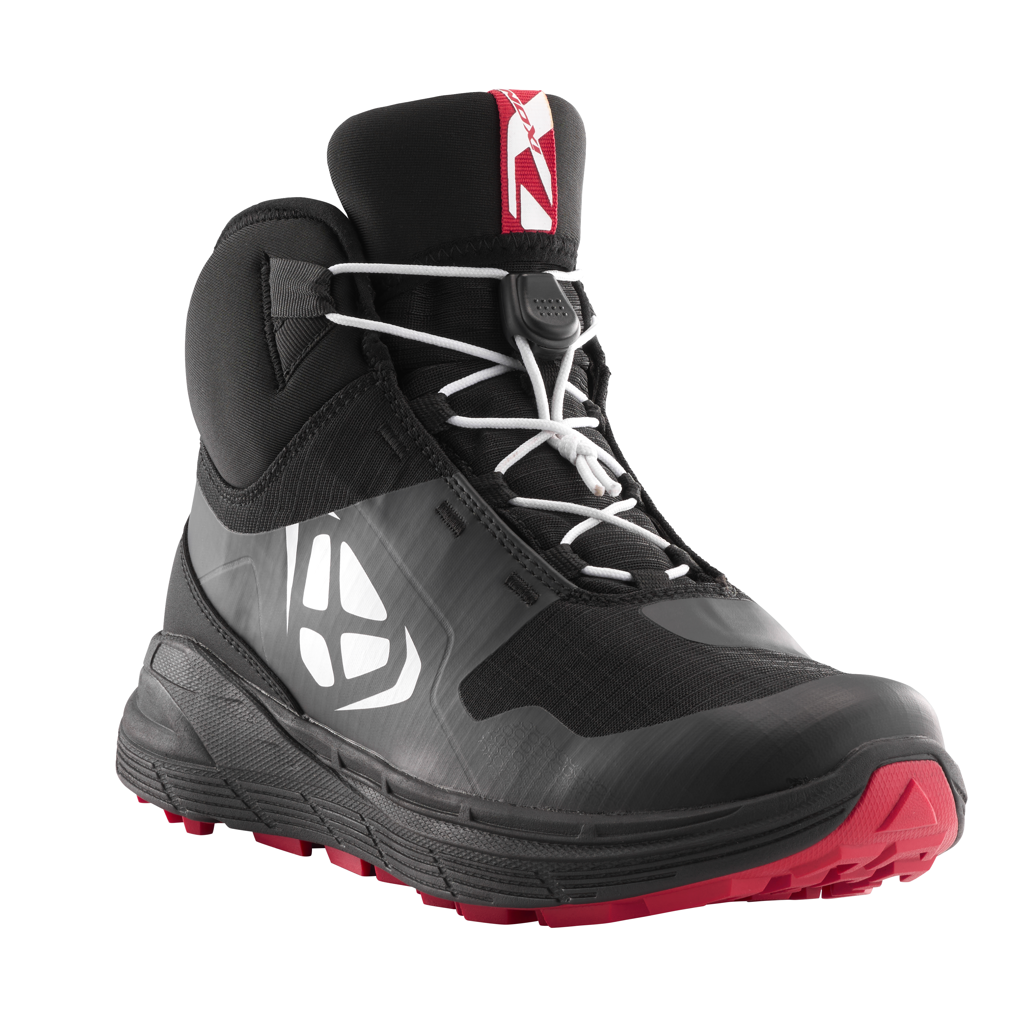 BOTAS IXON SNAKE WP PRETO/BRANCO/VERMELHO 508 10 1 008-1027 - 40