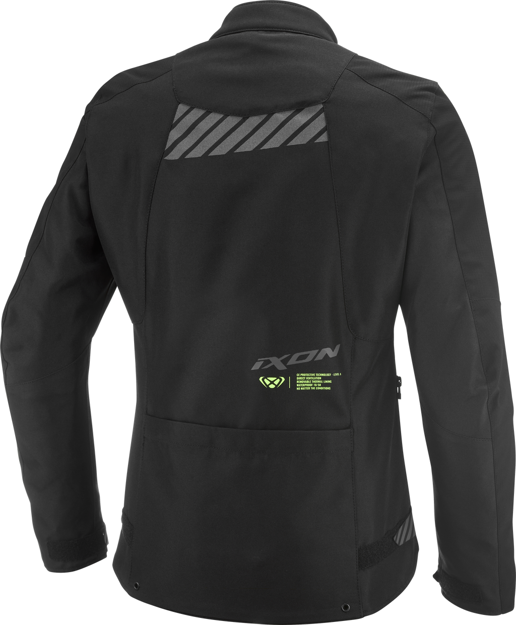 BLUSAO IXON LADY TYR PRETO/NEON 105 10 2 057-1072 - S