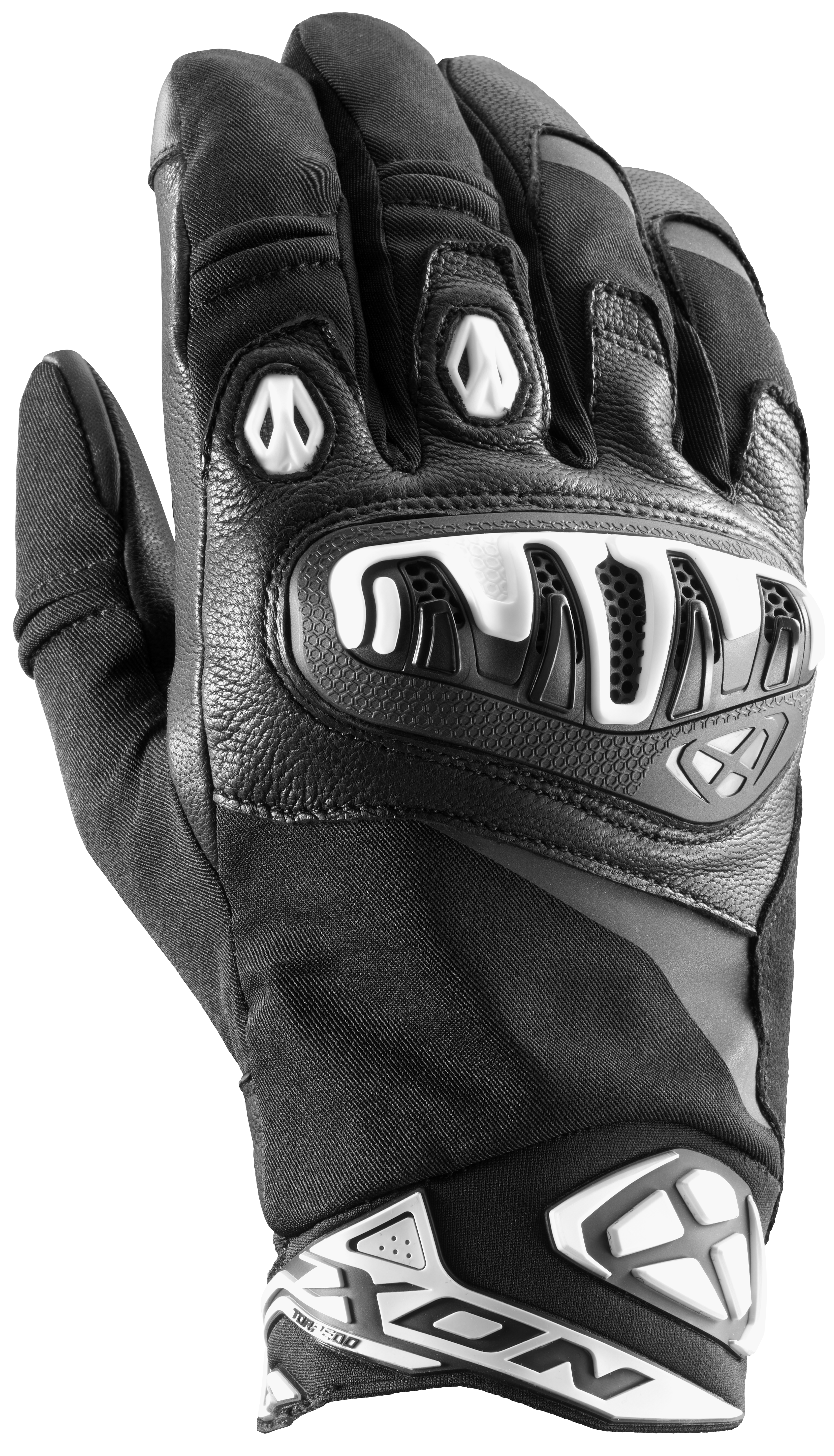 LUVAS IXON MS TORPEDO PRETO/BRANCO 300 11 1 095 - 1015 - M
