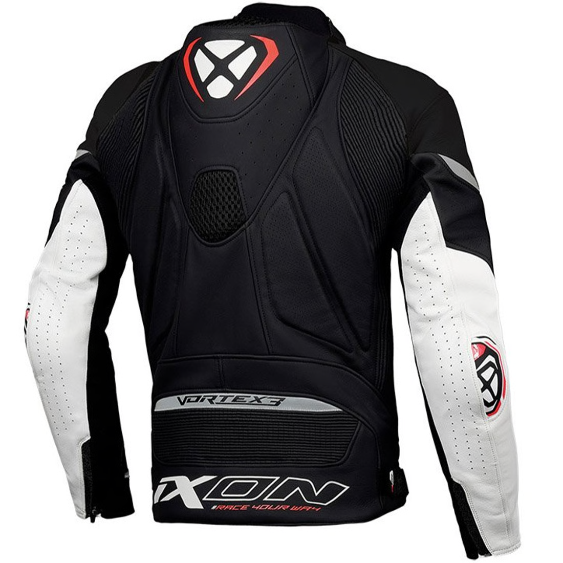 BLUSAO IXON PELE VORTEX 3 PRT/BRC 100 20 1 059-1015- L