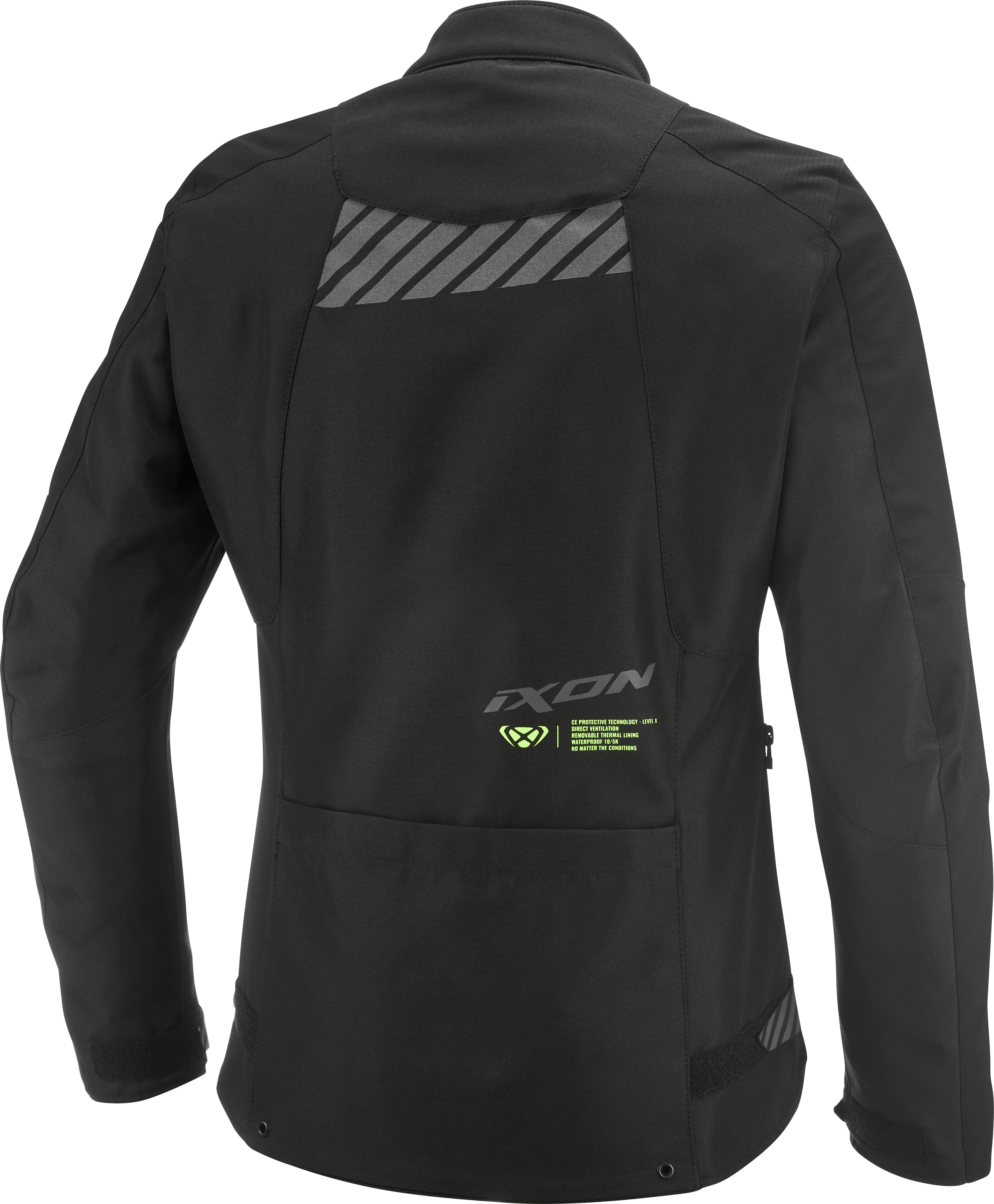 BLUSAO IXON LADY TYR PRETO/NEON 105 10 2 057-1072 - XL