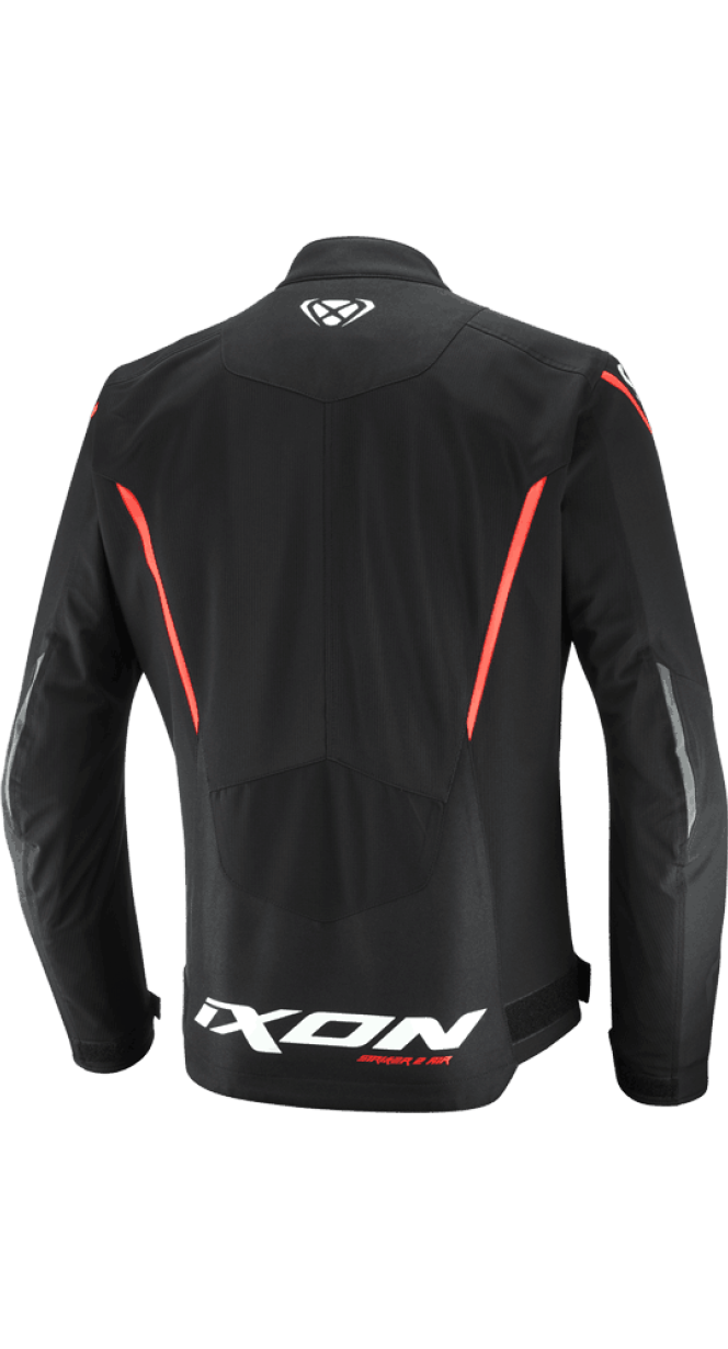 BLUSAO IXON STRIKER 2 AIR WP PRETO/BRANCO/VERMELHO 100 10 1 206-1027 - M