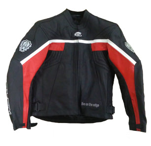 BLUSAO ARLEN NESS PELE/CORD LJ-3178M-AN PRT/VERM/BRC - 50