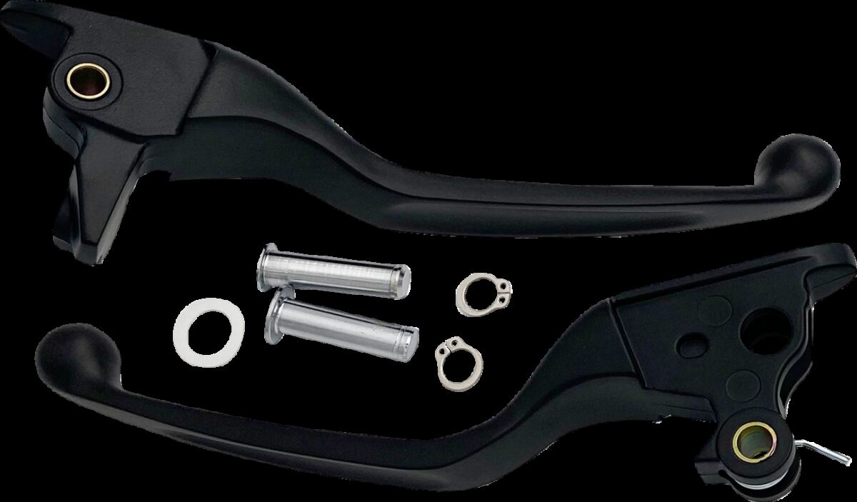 LEVER SET NARROW MATTE BLACK 2
