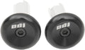 BAR END ALUMINUM BK