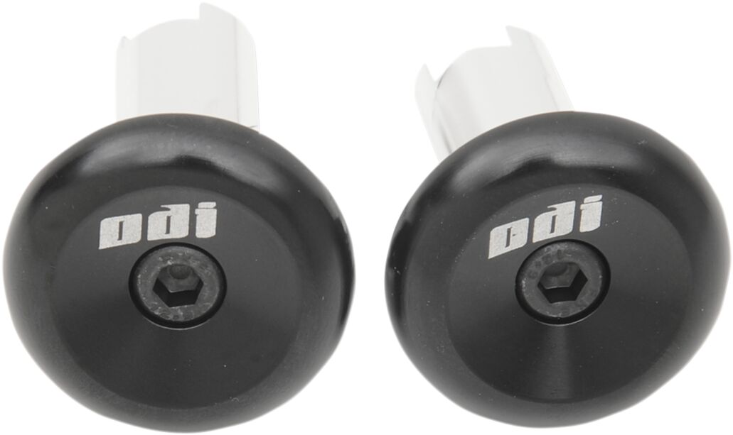 BAR END ALUMINUM BK
