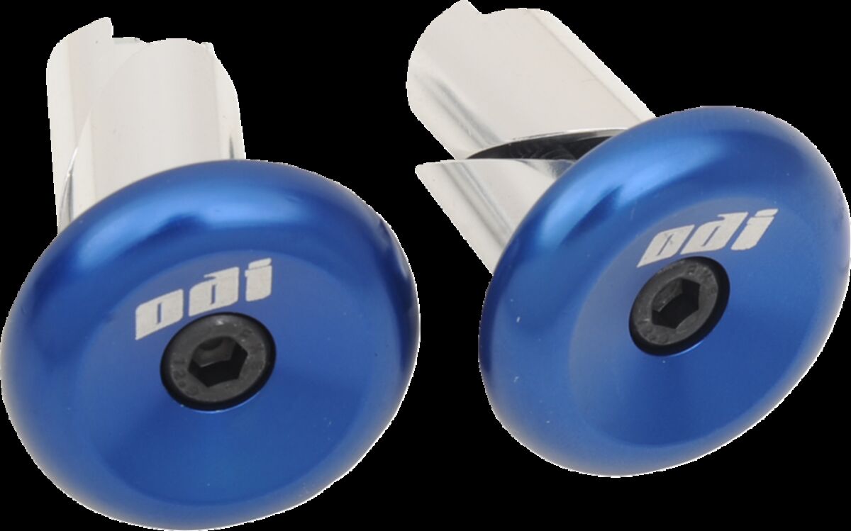BAR END ALUMINUM BL