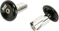 BAR END ALUMINUM WC BK