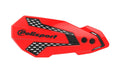 HANDGUARDS MX FLOW WH/RD