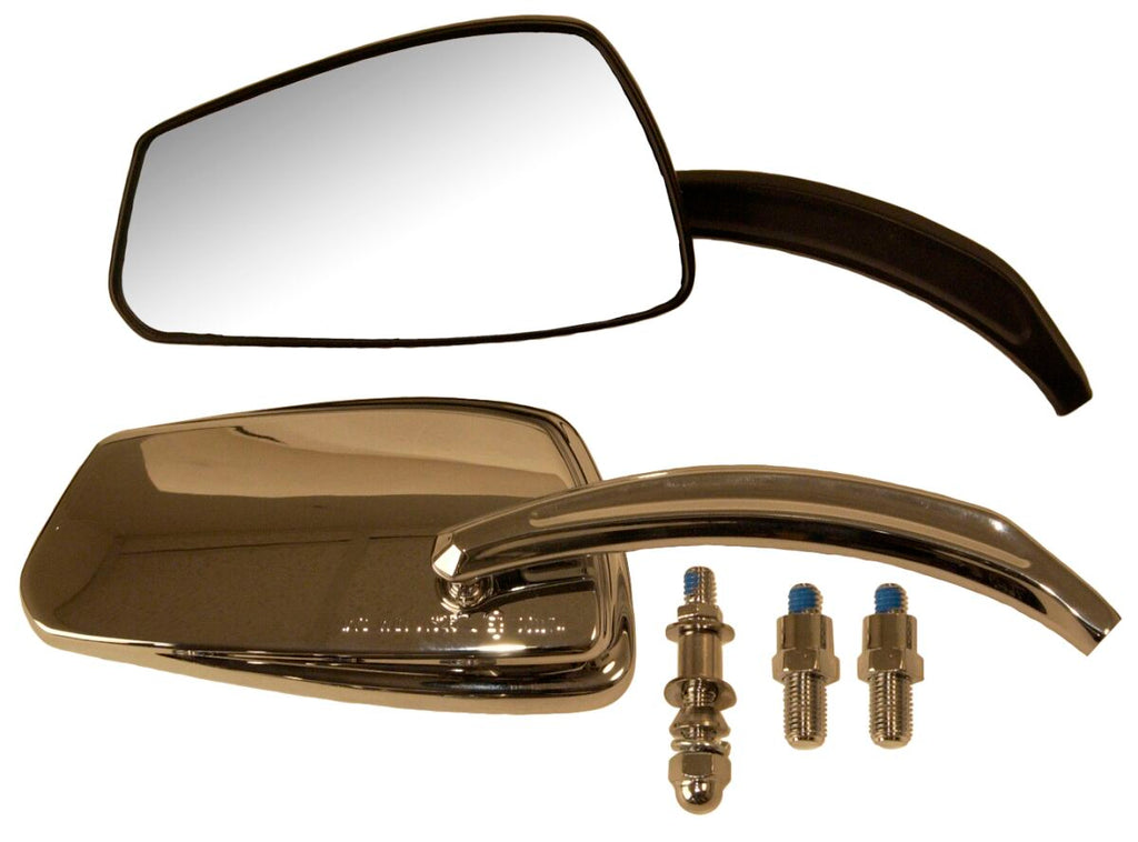 MIRROR CHROME LEFT EC STEM