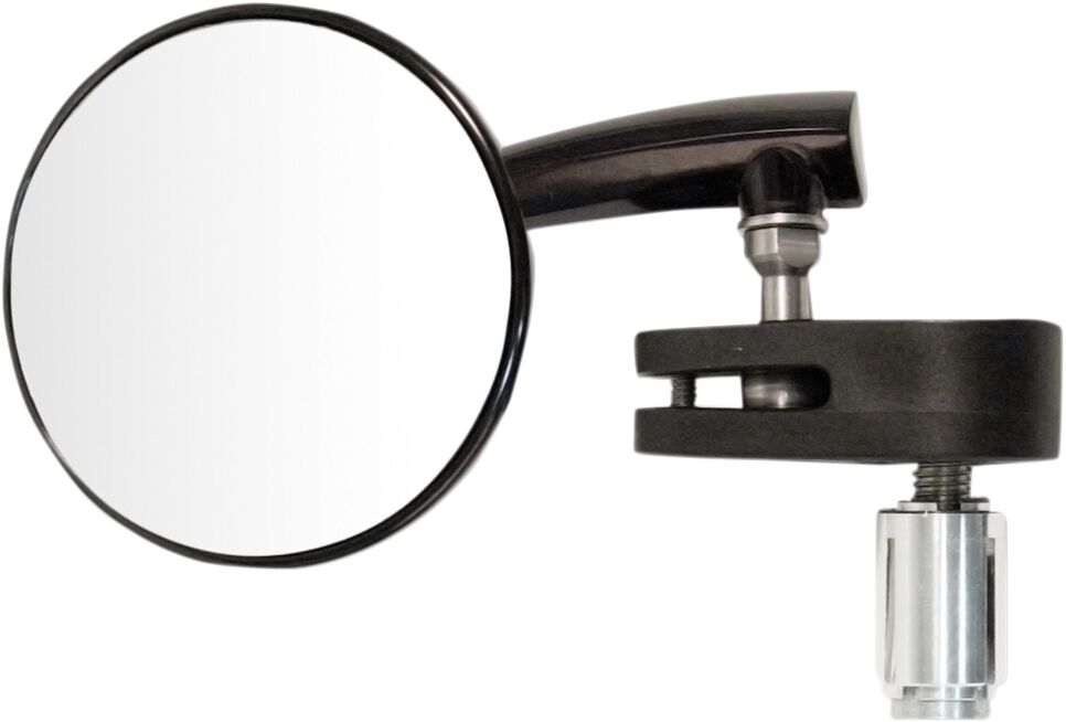 MIRROR BAR END L/H BLK