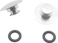 COVER CAP M10 MIRROR SLV
