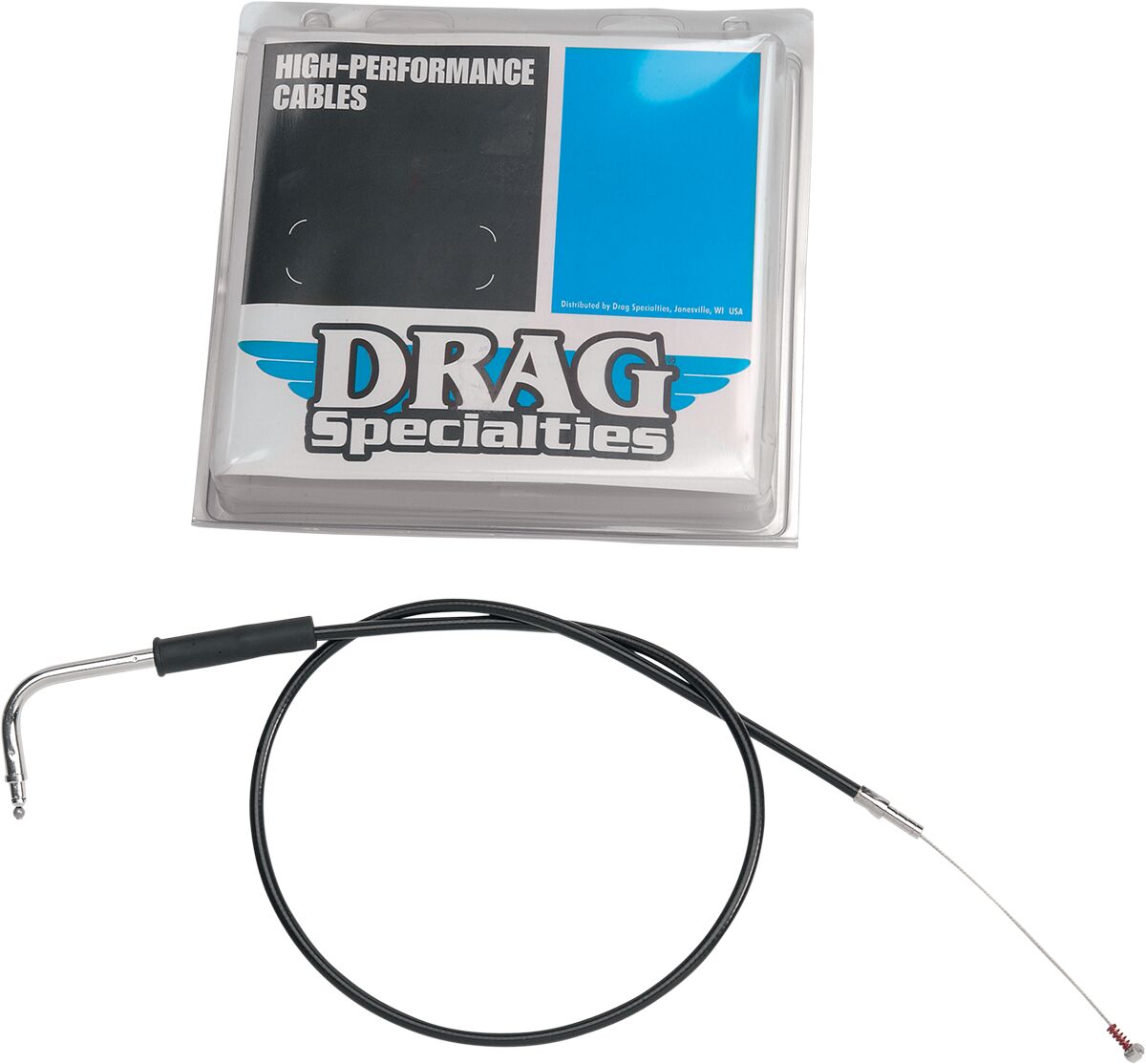 CABLE THROTTLE VINYL BLACK 32.
