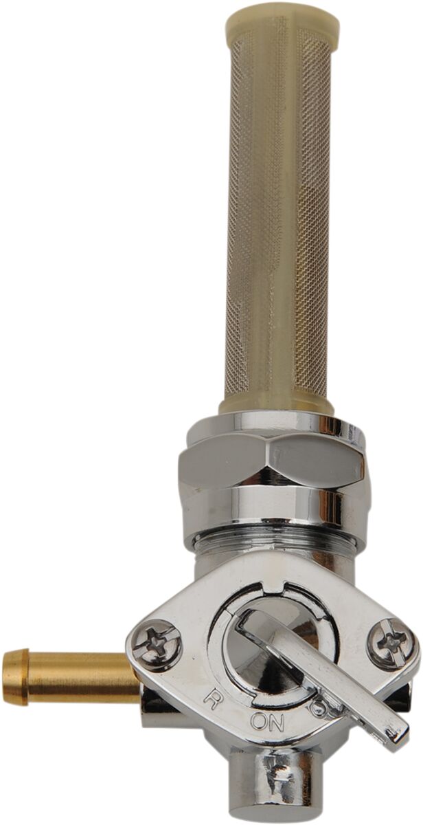 PETCOCK FRONT CHROME 22MM