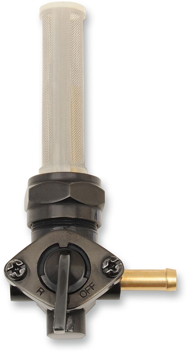 PETCOCK BLK 22MM RIGHT