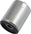 FILTER OIL CHROME WITH NUT M8