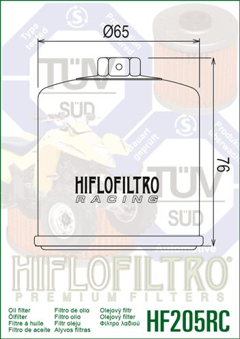 OIL FILTER HIFLOFILTRO HF205 R