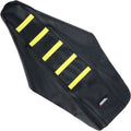 SEAT COVER RIBBED SUZ YEL