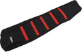 SEAT COVER RIBBED HON RED