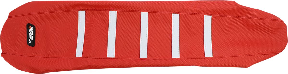 SEAT COVER RIBBED GAS RED