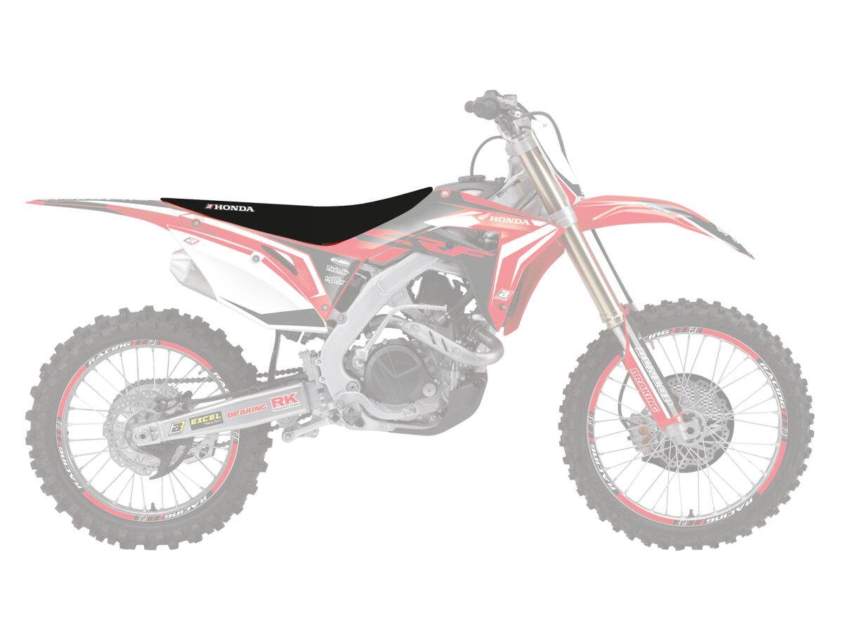 SEATCOVER ZBR CRF BK/RD