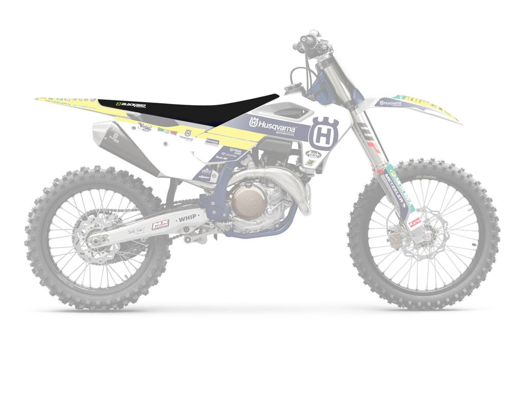 SEAT COVER ZEBRA HUSKY BL