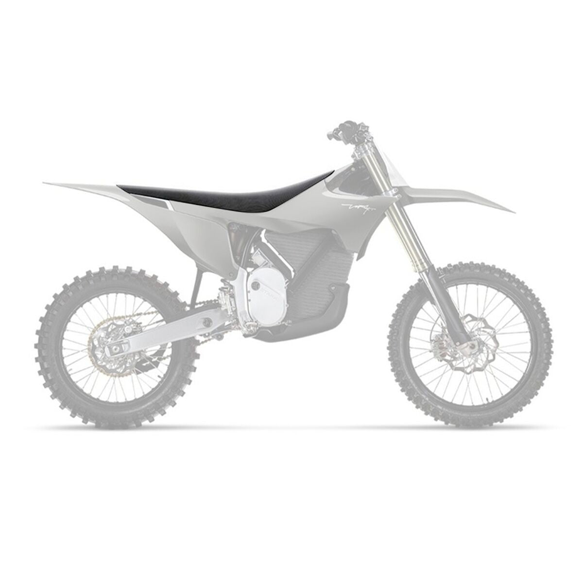 SEAT COVER PYR STARK BK
