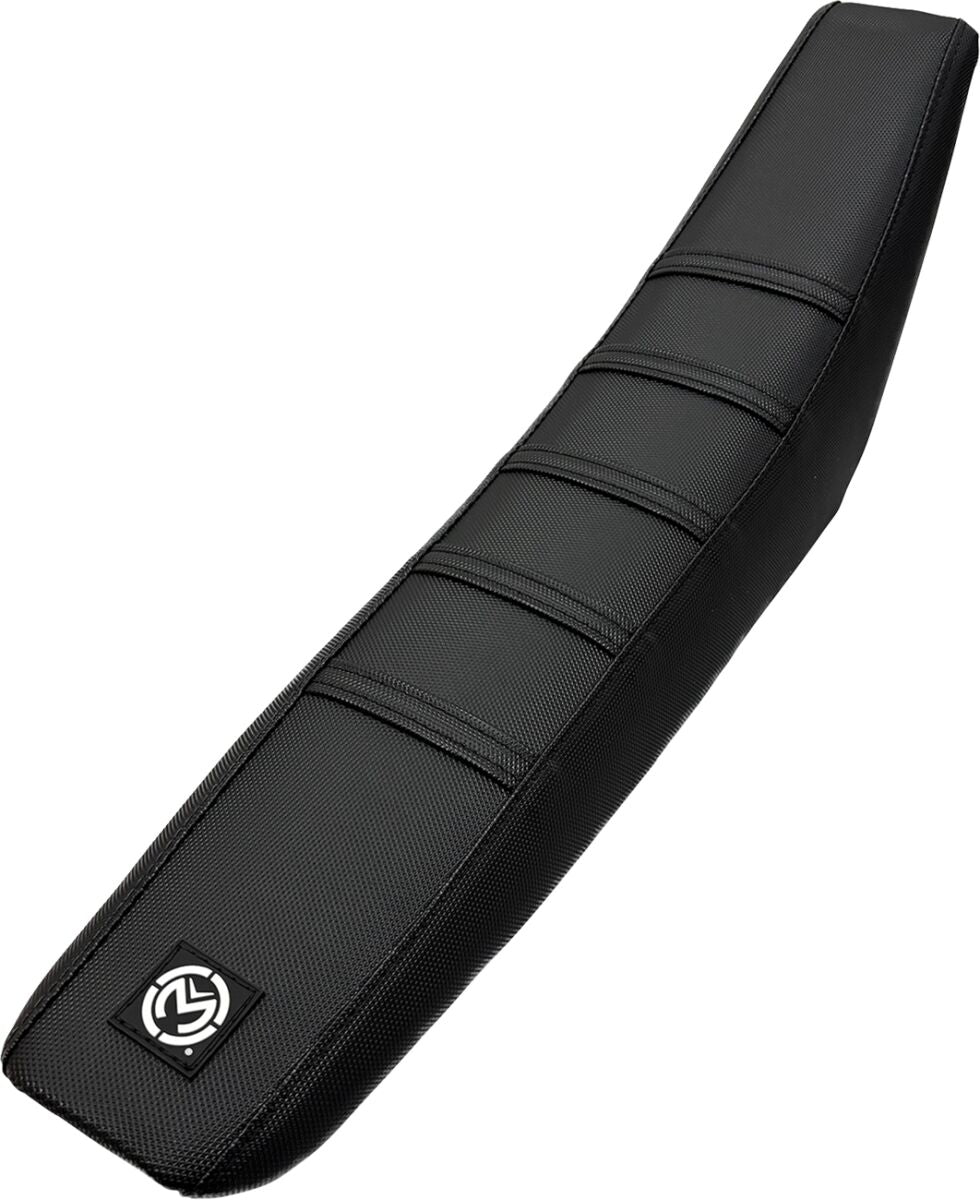 BLACK RIBBED SEAT COVER - KTM