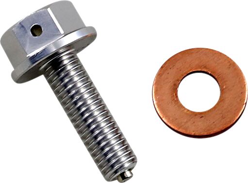 DRAIN PLUG MAGNETIC SLVR
