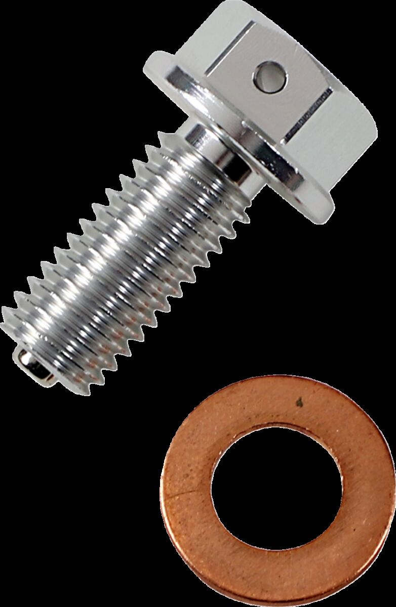 DRAIN PLUG MAGNETIC SLVR