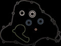 GASKET KT WTR PMP KTM/HUS