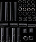 TUBE KIT P.ROD M8 BLK.