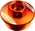 OIL FILLER CAP ORANGE